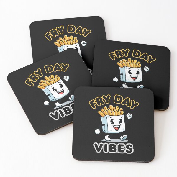 Item preview, Fry Day Vibes Cartoon Potato Fun designed and sold by Vanheline.