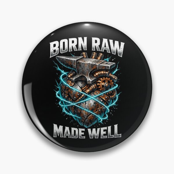 Item preview, Born Raw, Made Well Mechanical Heart designed and sold by teemix.
