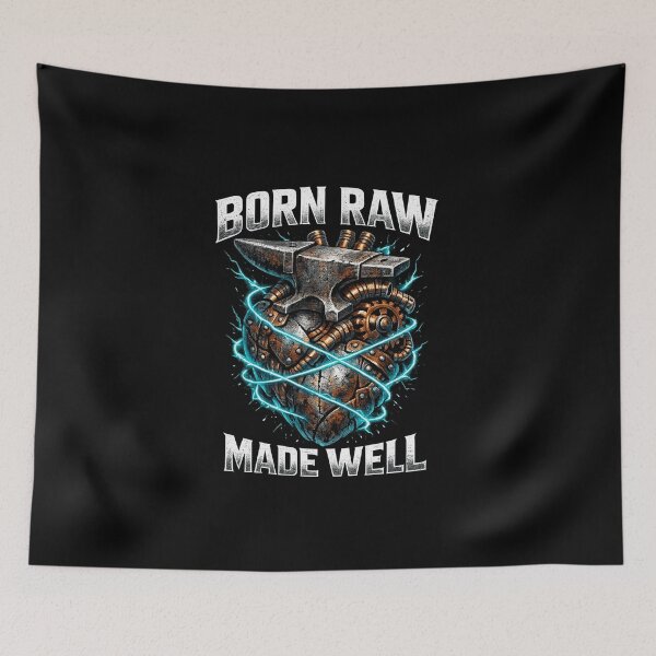 Item preview, Born Raw, Made Well Mechanical Heart designed and sold by teemix.