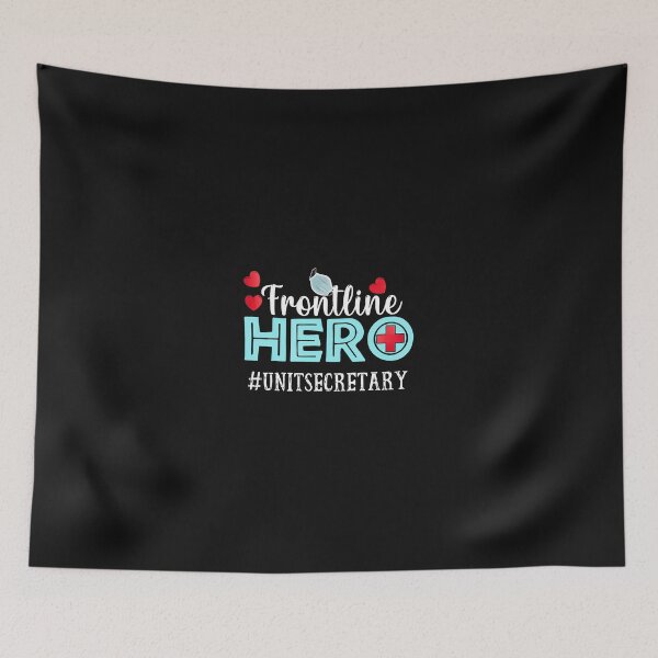 Item preview, Frontline HERO Unit Secretary Face Mask Medical Cross designed and sold by pkkokrxjk.