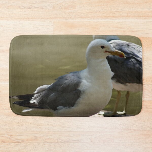 Item preview, California Seagulls Standing on Rock designed and sold by WilesNailsPower.