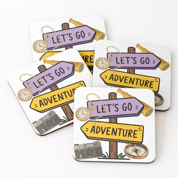 Item preview, Let's Go Adventure - Travel designed and sold by GUNAPRIYAA.