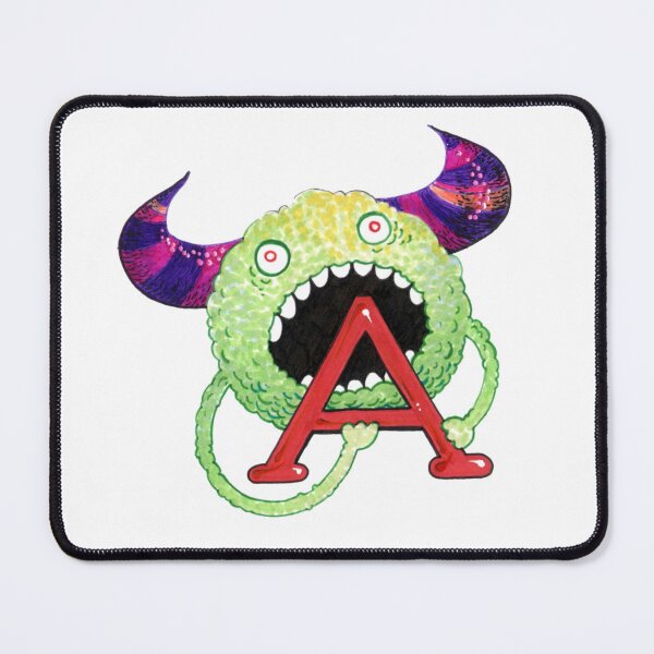 Item preview, Monster Eating the Letter A designed and sold by Bread & Barley Books.