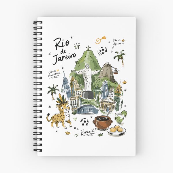 Item preview, Cute Christ the Redeemer Rio Doodle Art v2 designed and sold by RamyGallery.