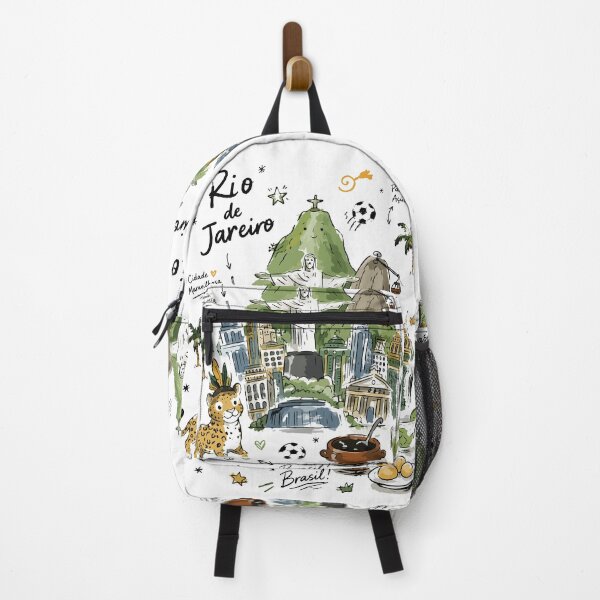 Item preview, Cute Christ the Redeemer Rio Doodle Art v2 designed and sold by RamyGallery.