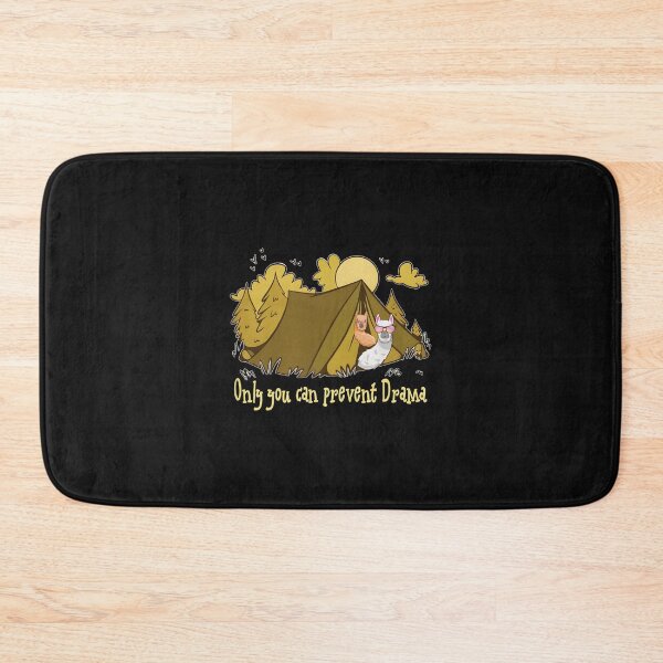 Item preview, Funny Alpaca Camping Drama Prevention designed and sold by pkkokrxjk.