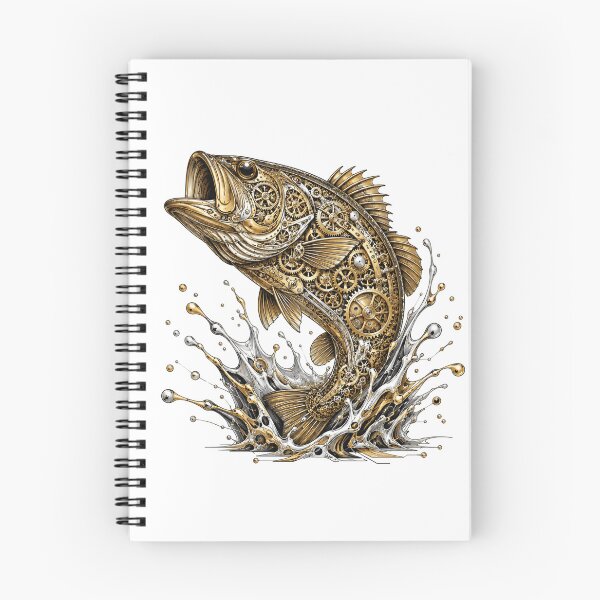 Item preview, Brass Clockwork Fish Breaching Splash designed and sold by teemix.