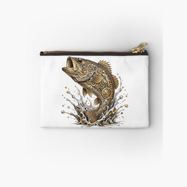 Item preview, Brass Clockwork Fish Breaching Splash designed and sold by teemix.