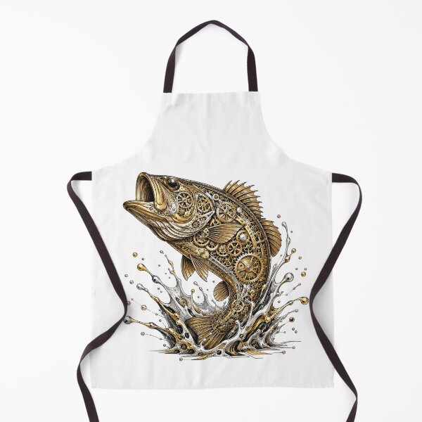 Item preview, Brass Clockwork Fish Breaching Splash designed and sold by teemix.