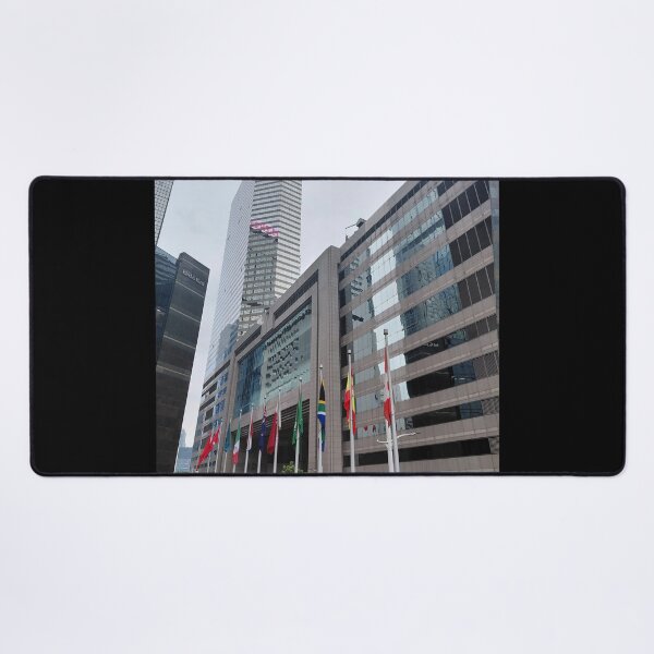 Item preview, High Rise Buildings and Flags in Wan Chai HK – Urban Corporate Photography designed and sold by pbchan.