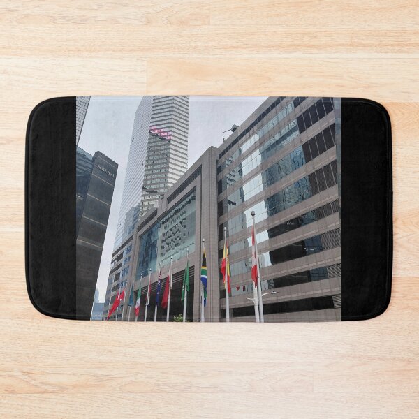 Item preview, High Rise Buildings and Flags in Wan Chai HK – Urban Corporate Photography designed and sold by pbchan.