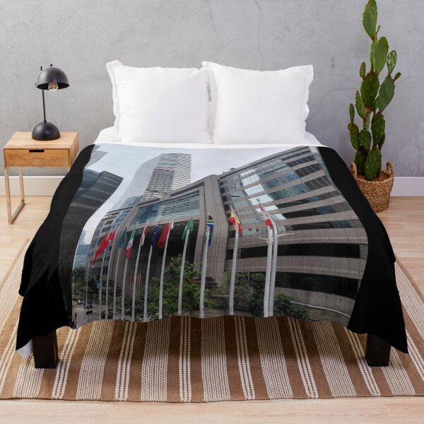 Item preview, High Rise Buildings and Flags in Wan Chai HK – Urban Corporate Photography designed and sold by pbchan.