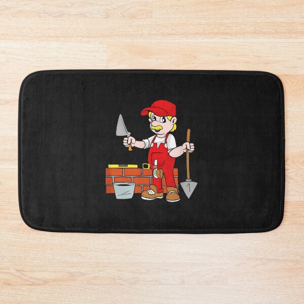 Item preview, Funny Bricklayer Character Design designed and sold by bcgqgywod.