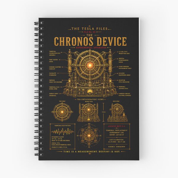 Item preview, The Tesla Files No. 03 — The Chronos Device designed and sold by Sanctum Icons.