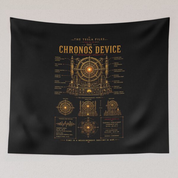 Item preview, The Tesla Files No. 03 — The Chronos Device designed and sold by Sanctum Icons.