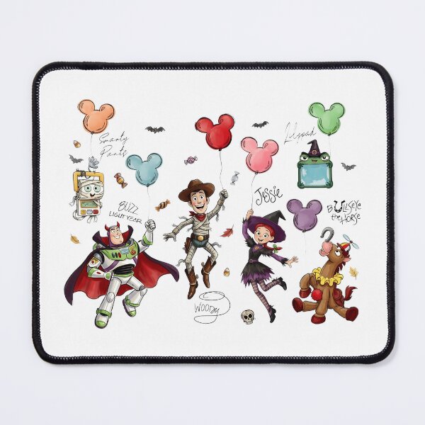 Item preview, Toy Story Halloween Character Balloon Graphic – Woody Buzz Jessie Spooky Design designed and sold by LisaTran96293.