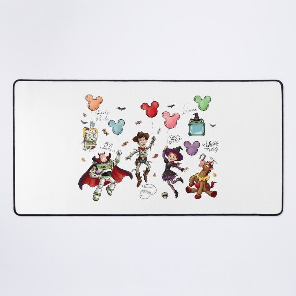 Item preview, Toy Story Halloween Character Balloon Graphic – Woody Buzz Jessie Spooky Design designed and sold by LisaTran96293.