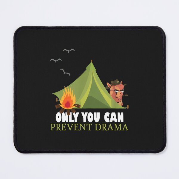 Item preview, Funny Camel Camping Drama Prevention Outdoors Quote designed and sold by bcgqgywod.