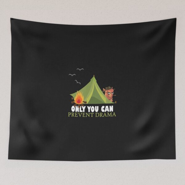 Item preview, Funny Camel Camping Drama Prevention Outdoors Quote designed and sold by bcgqgywod.
