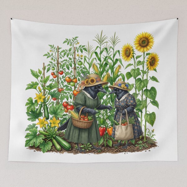 Item preview, Old Crows Garden Shopping designed and sold by The She Shed.