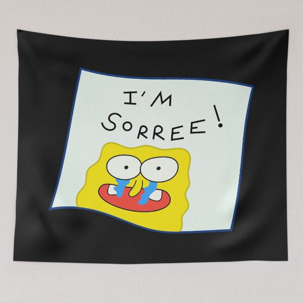 Item preview, SpongeBob - I'm sorree! designed and sold by DibujandoPorfa.