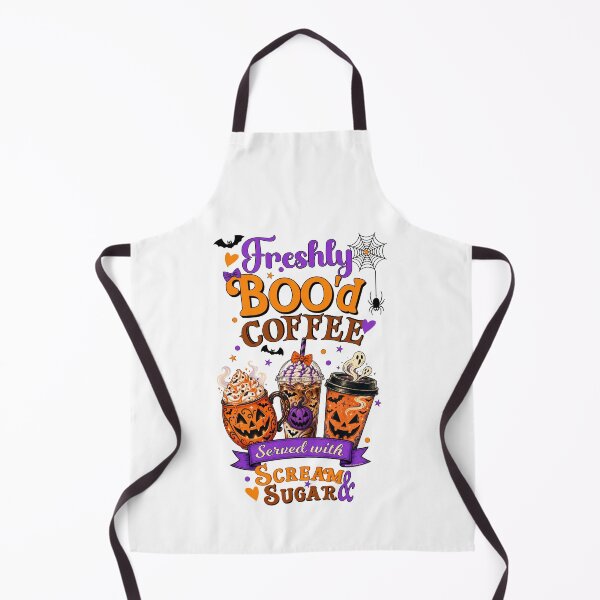 Item preview, Funny Halloween | Freshly boo'd Coffee Served With Scream and Sugar | Retro Style designed and sold by Made by Tamar.