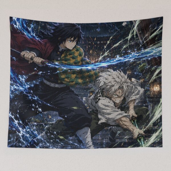 Item preview, Giyu Vs Sanemi  designed and sold by jinwooo.