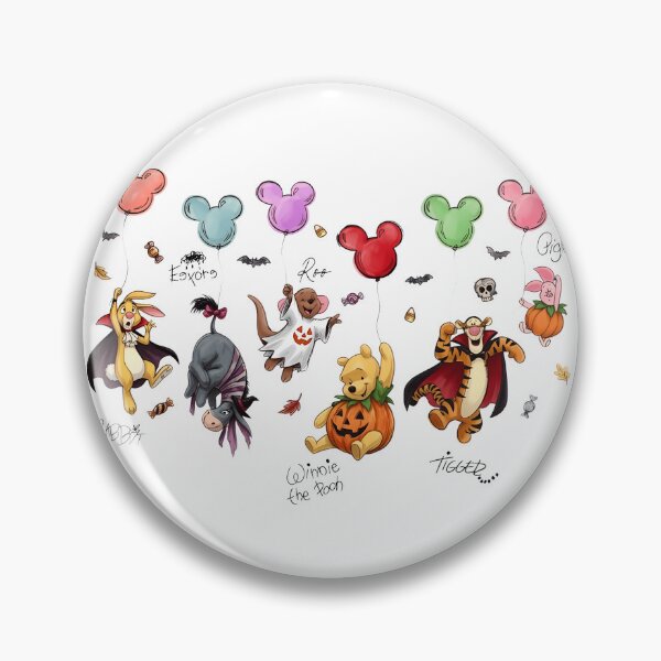 Item preview, Winnie the Pooh Halloween Balloon Graphic – Pooh Tigger Piglet Eeyore Spooky Design designed and sold by TammyRich84022.
