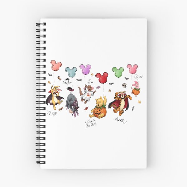 Artikelvorschau, Winnie Puuh Halloween-Ballongrafik – Puuh, Tigger, Ferkel, I-Aah, gruseliges Design entworfen und verkauft von TammyRich84022.
