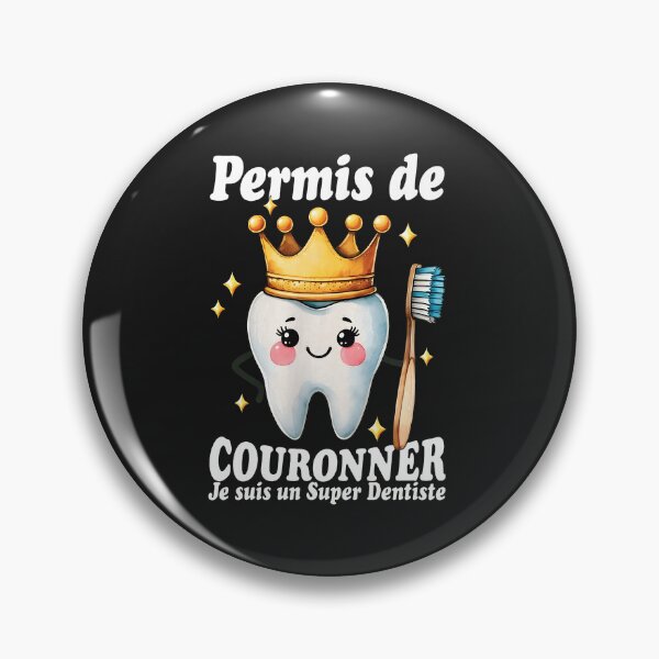 Item preview, Funny Dental Crown Tooth French Dentist Gift designed and sold by bcgqgywod.