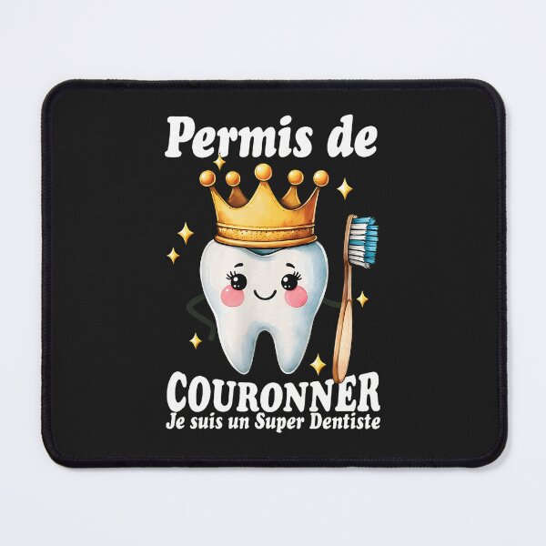 Item preview, Funny Dental Crown Tooth French Dentist Gift designed and sold by bcgqgywod.