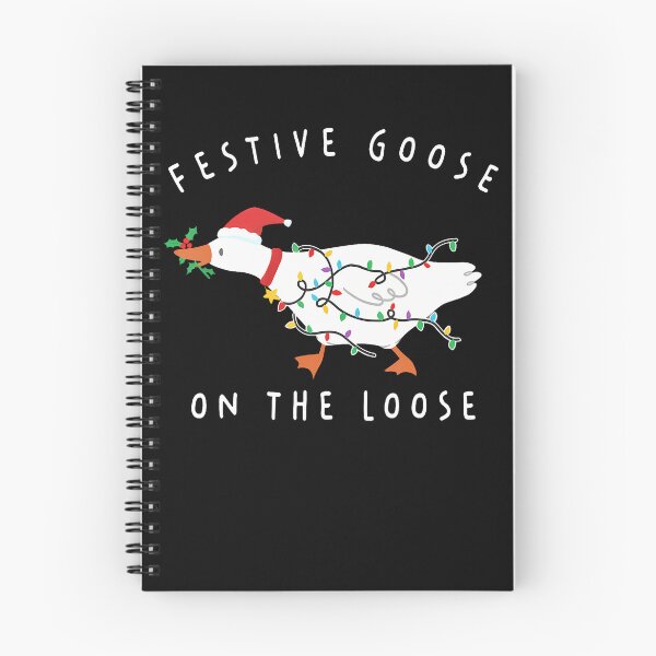 Item preview, Festive Goose On The Loose Christmas Lights Ornament Xmas designed and sold by ripgoatclothing.