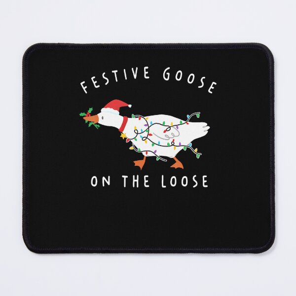 Item preview, Festive Goose On The Loose Christmas Lights Ornament Xmas designed and sold by ripgoatclothing.
