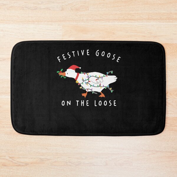 Item preview, Festive Goose On The Loose Christmas Lights Ornament Xmas designed and sold by ripgoatclothing.