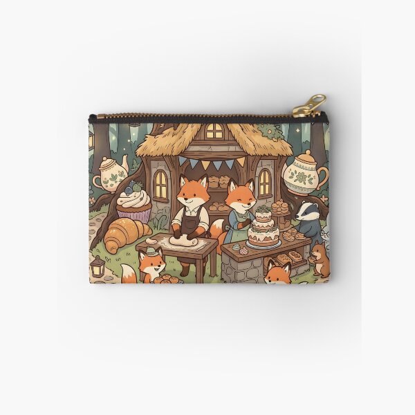 Item preview, Cozy Fox Bakery Tea Party in Woodland Cottage designed and sold by Herodestroyer.