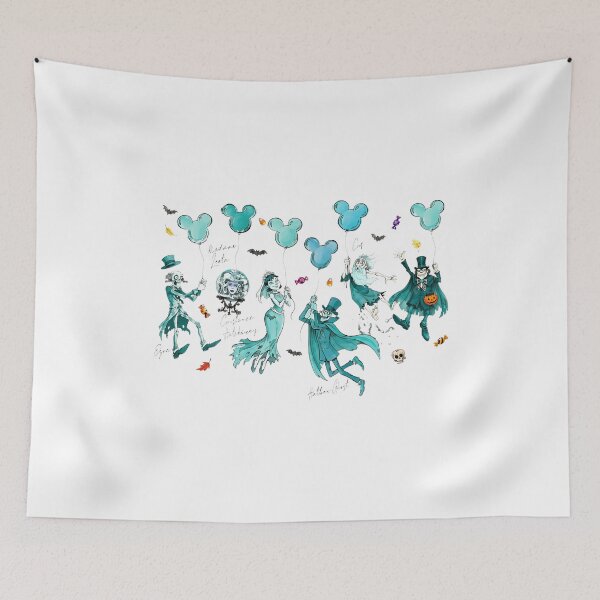 Item preview, Haunted Mansion Halloween Balloon Graphic – Ghostly Teal Character Design designed and sold by KathrynPa40166.