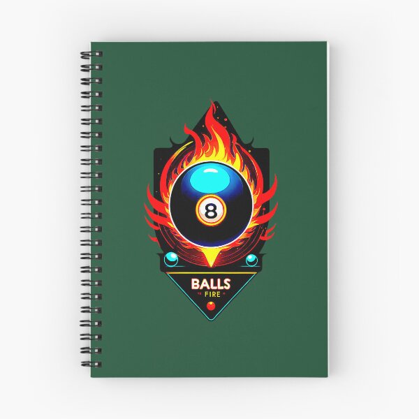 Item preview, Billiard Logo Balls Fire Ball Number 8. 6 designed and sold by DreamWorksde.
