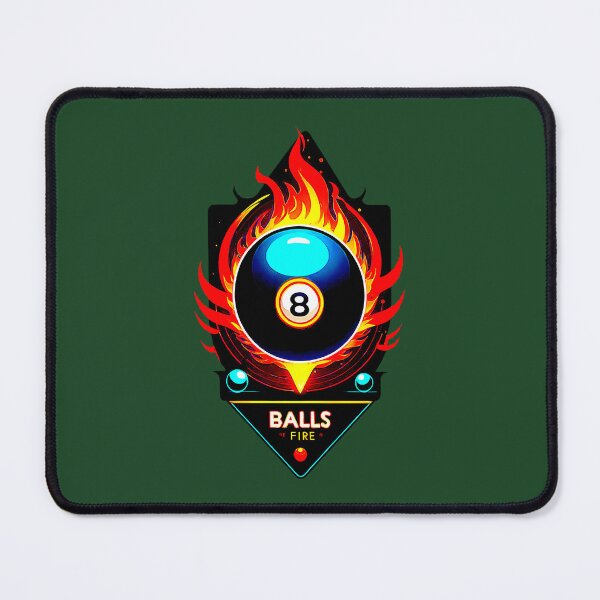 Item preview, Billiard Logo Balls Fire Ball Number 8. 6 designed and sold by DreamWorksde.