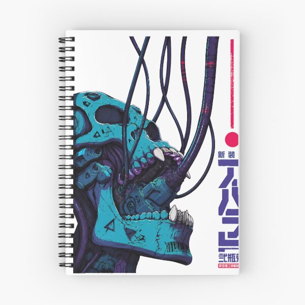 Item preview, Skull Cyberpunk Cyborg Vaporwave Urban Style Oversized designed and sold by Sylajam.