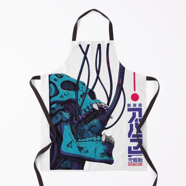 Item preview, Skull Cyberpunk Cyborg Vaporwave Urban Style Oversized designed and sold by Sylajam.