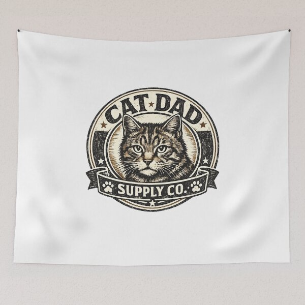 Item preview, Cat Dad Supply Co designed and sold by teemix.