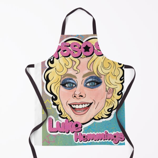 Item preview, Luke Hemmings caricature designed and sold by M00NBEAMSTUDIO.
