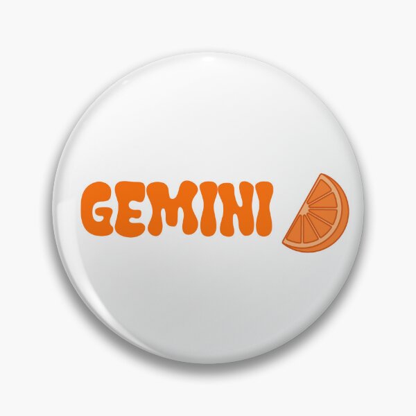 Item preview, Gemini Orange Fruit Cute designed and sold by SlimyFish.