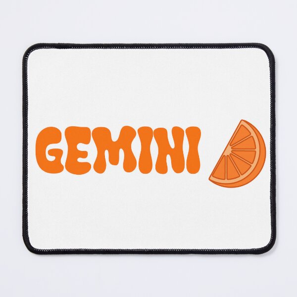 Item preview, Gemini Orange Fruit Cute designed and sold by SlimyFish.