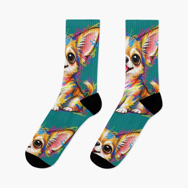 Item preview, Colorful Chihuahua designed and sold by PlengPoomofArts.