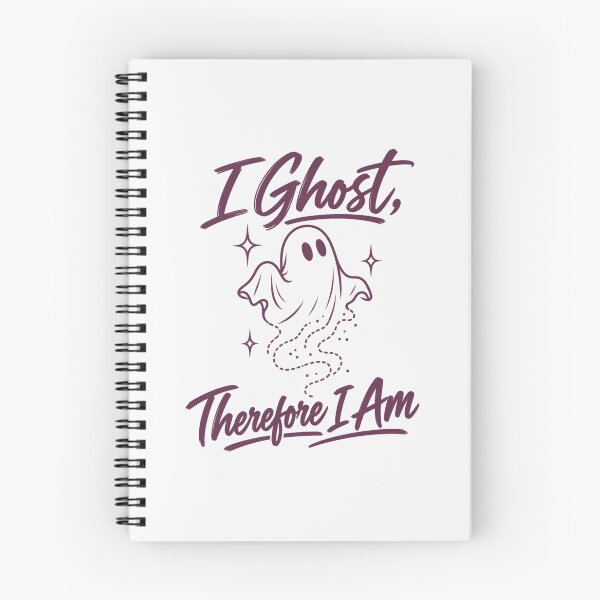 Item preview, I Ghost, Therefore I Am Tee, Quiet Halloween Confession Graphic designed and sold by PhylonBoxx.