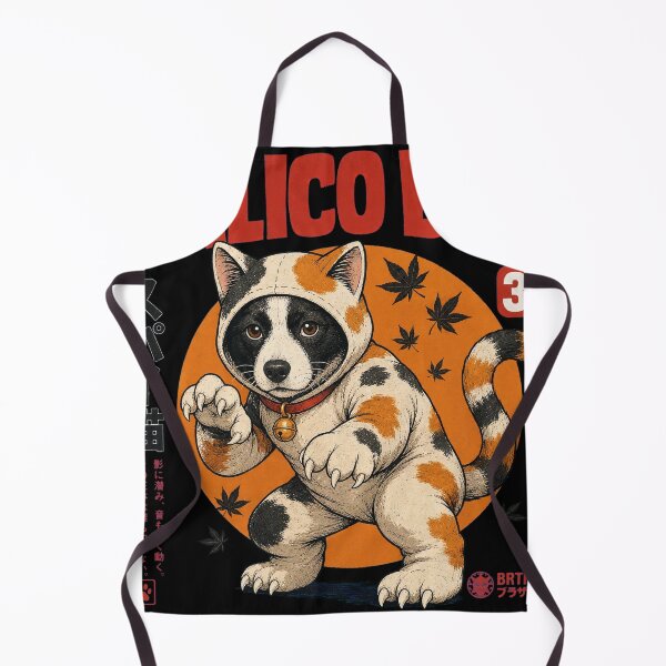 Item preview, Shiba Inu Calico Cat Ninja — CALICO DOG 32 Japanese Art designed and sold by BRTHRCNK01.