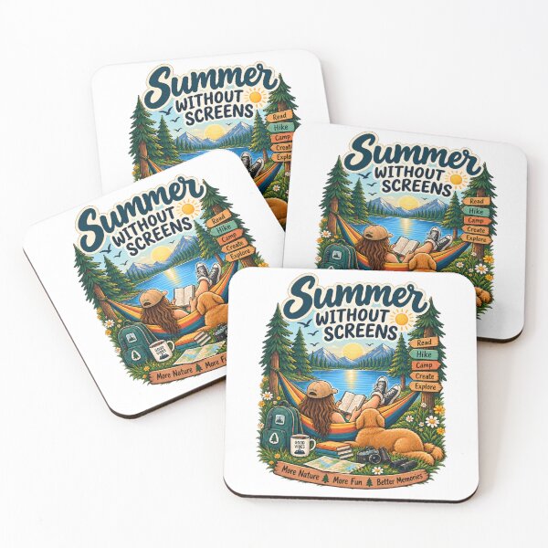 Item preview, Summer Without Screens Beach Camping Shirt | More Nature More Memories designed and sold by alexcorporation.
