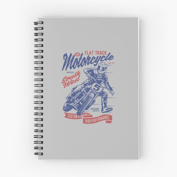 Item preview, Vintage Flat Tracker Motorcycle Racing - Retro Custom Motocross Garage  designed and sold by Anderson99999.