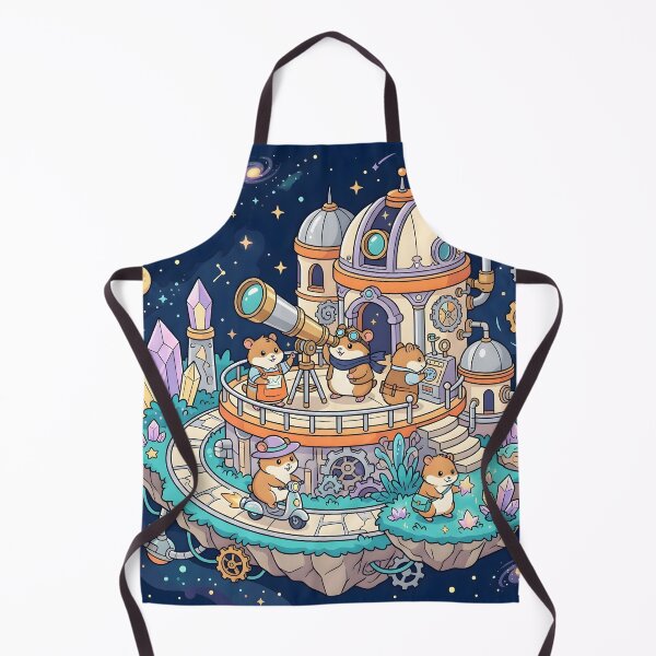 Item preview, Cute Hamster Astronomers Space Observatory designed and sold by Herodestroyer.